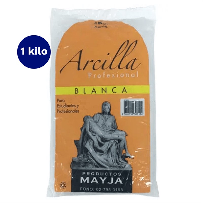 Arcilla Blanca MAYJA 1kg