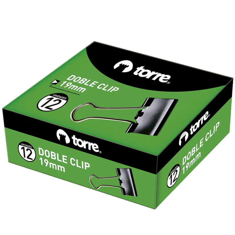 Doble Clip 19mm TORRE