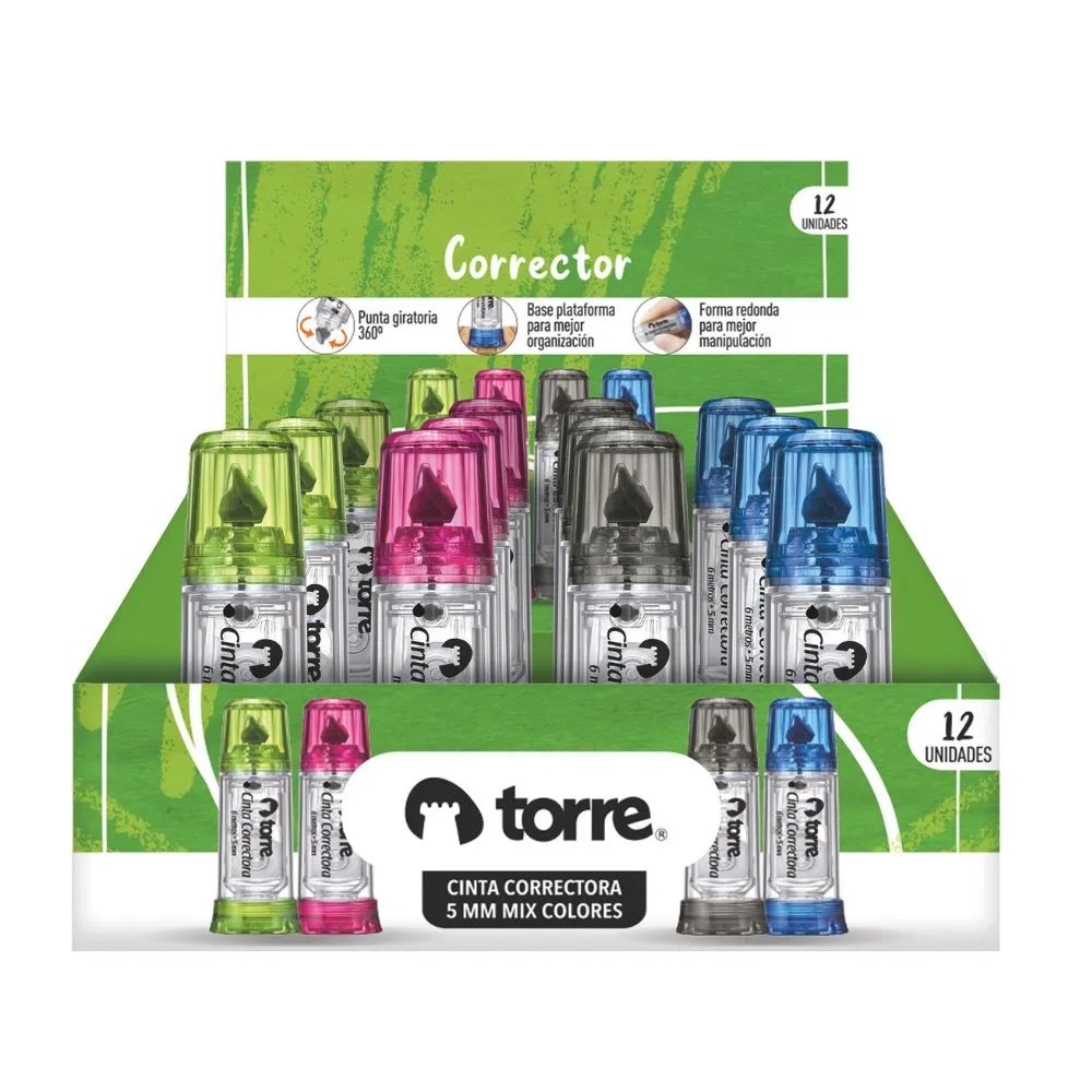Cinta Correctora TORRE 6m X 5mm