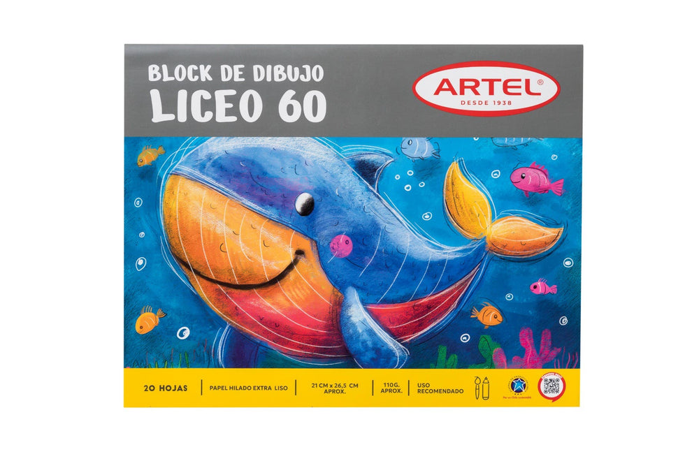 Block De Dibujo Liceo 60 CAPRICCIO 20 Hojas