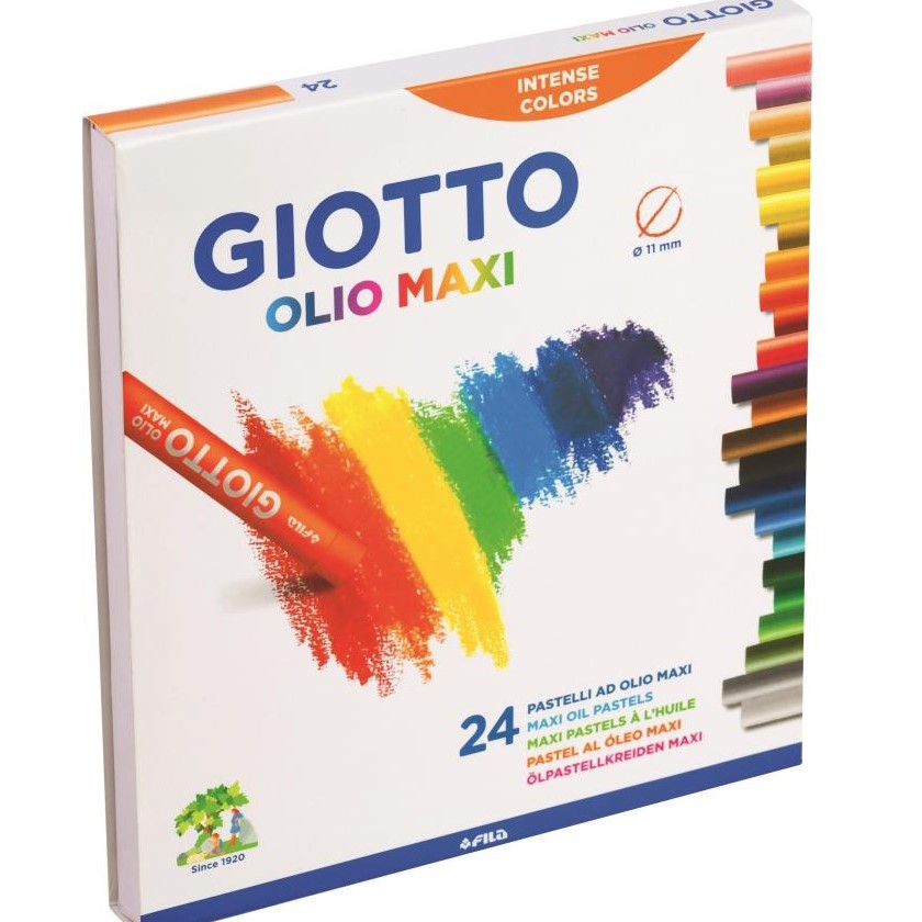 Lapices Pastel Al Oleo Maxi GIOTTO