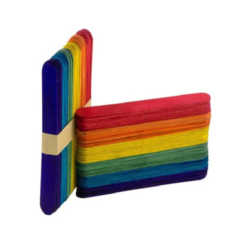 Palos De Helado Jumbo Colores Surtidos