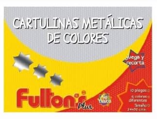 Cartulinas Metalicas De Colores FULTONS