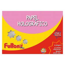 Carpeta Papel Holografico FULTONS