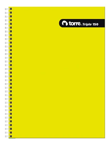 Cuaderno Triple Liso TORRE