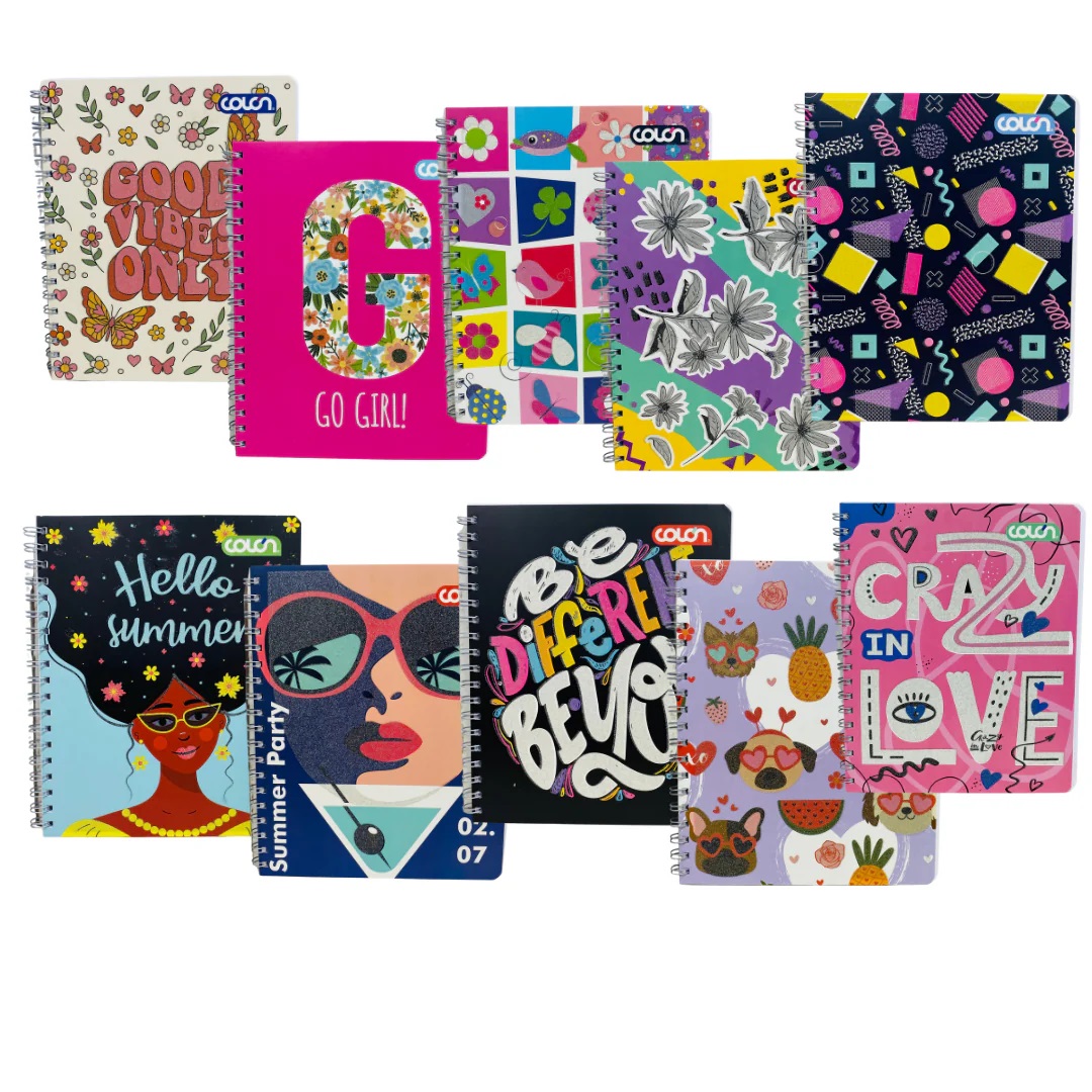 Cuaderno Universitario Mujer COLON 100 Hjs