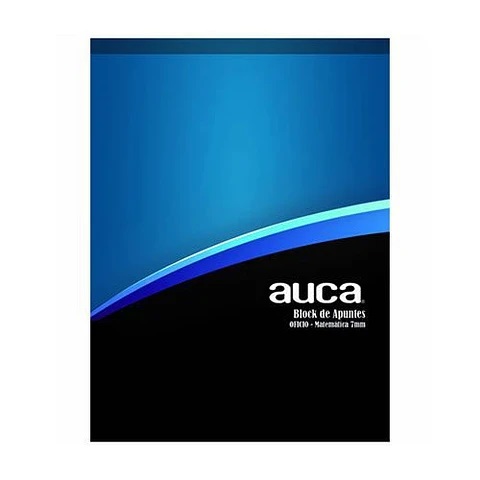 Block De Apunte Oficio Matematica AUCA