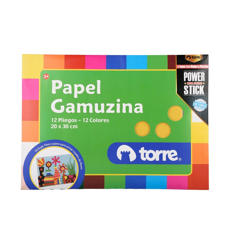 Carpeta Papel Gamuzina TORRE
