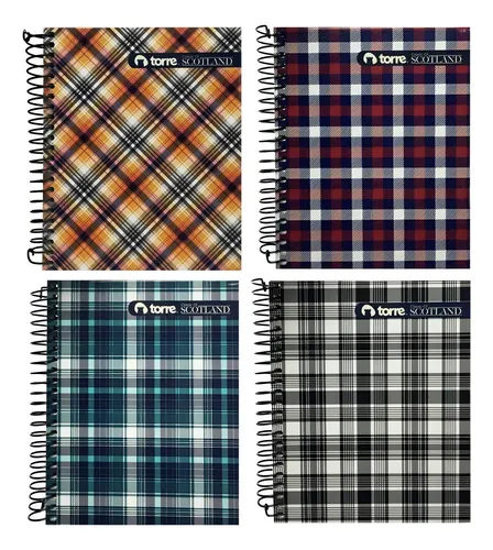 Cuaderno Torre 1/4 Oficio ESCOCES