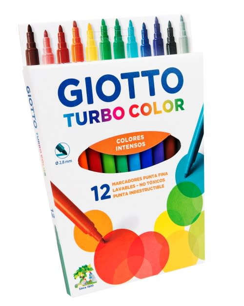Scripto Giotto 12 Colores Turbo Color