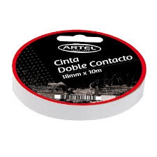 Cinta Doble Contacto 18mm Artel