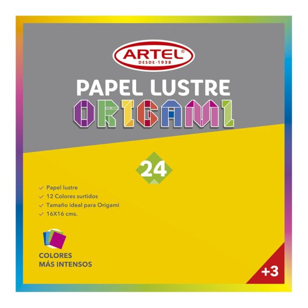 Block Papel Lustre 16×16 Artel