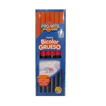 Lapiz Bicolor jumbo PROARTE Por Unidad