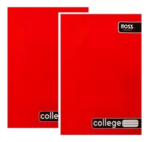 Cuaderno College 80hjs Lineas ROSS