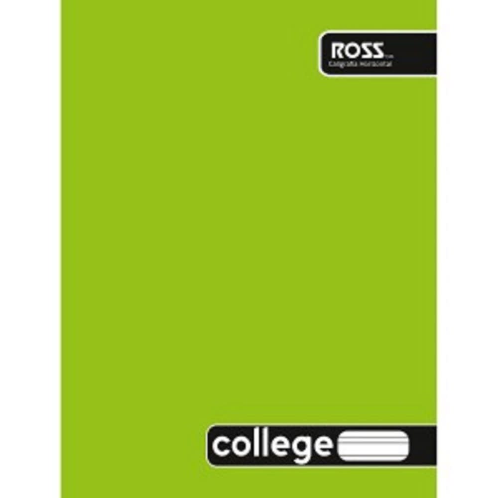 Cuaderno College 80hjs Caligrafia Horizontal ROSS