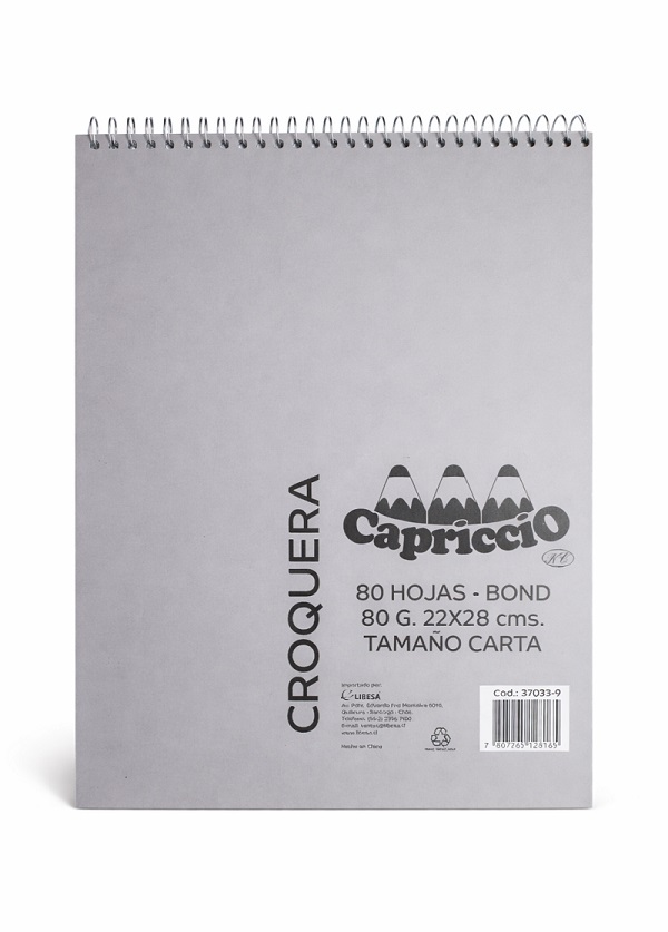 Croquera Carta Capriccio