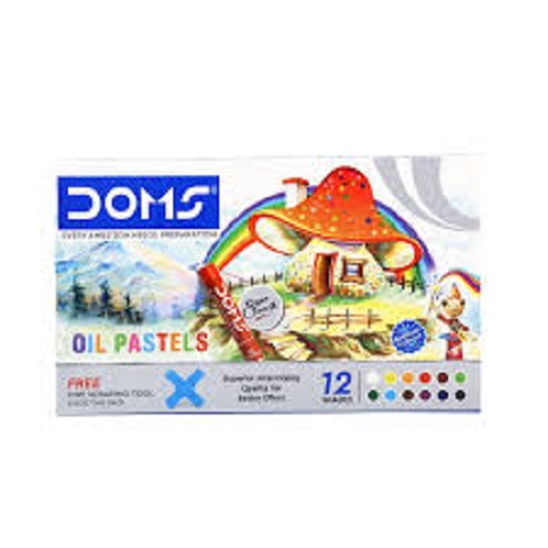 Lapiz Pastel Oleo Doms 12 Unidades