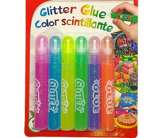 Glitter Glue Colores Vivos