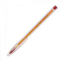 Lapiz Pasta Bic Rojo Fino