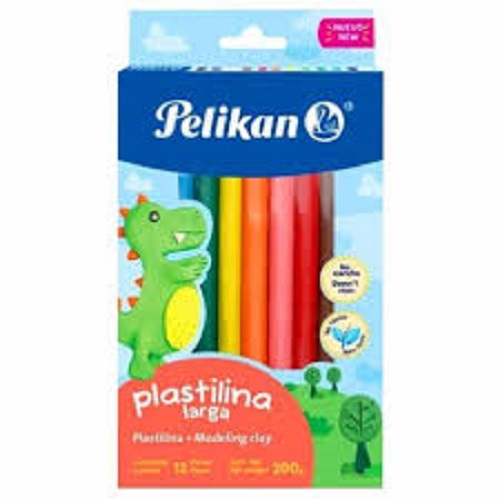 Plasticina  12 Colores pelikan